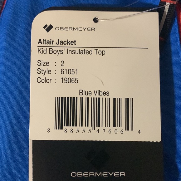 OBERMEYER Altair Boys Insulated Jacket - Picture 3 of 4